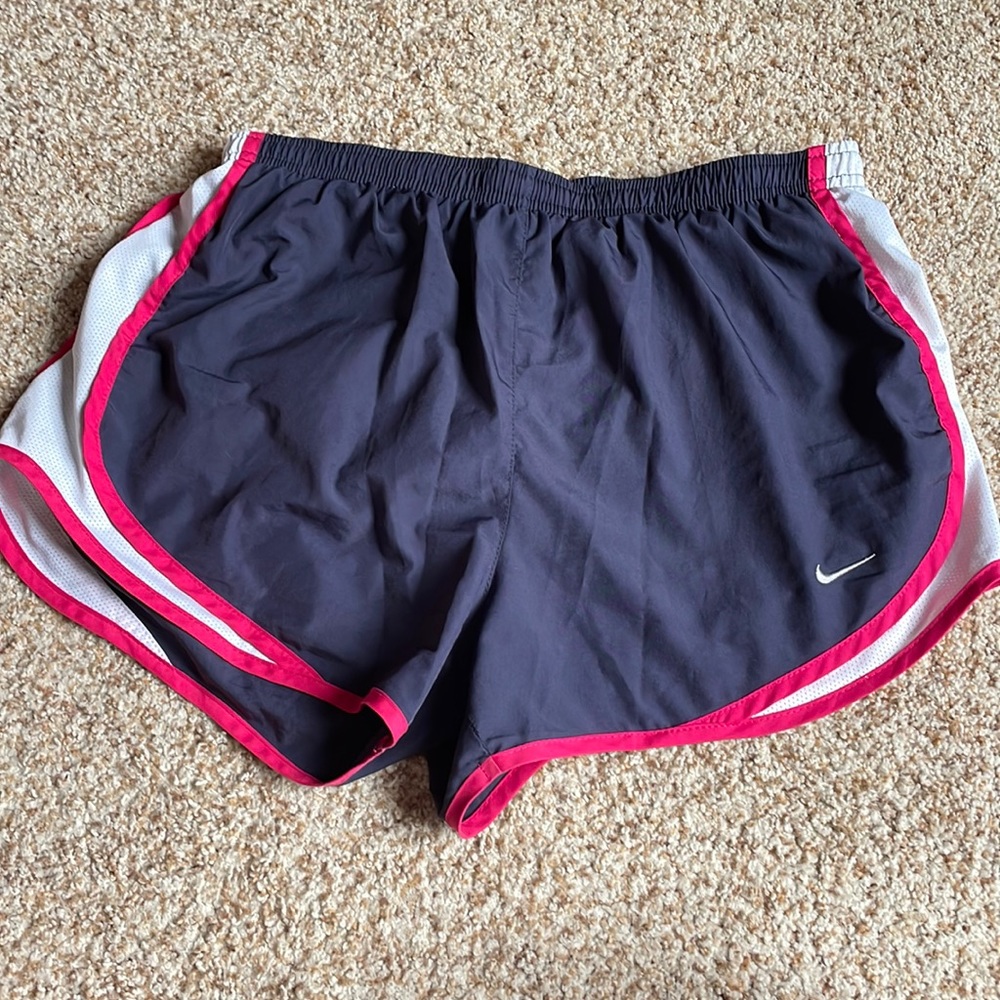Gray Nike Tempo Shorts